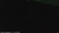 Archiv Foto Webcam Gerlitzen Mittelstation: Schirmbar und Sonnenarena 23:00