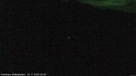 Archiv Foto Webcam Gerlitzen Mittelstation: Schirmbar und Sonnenarena 03:00