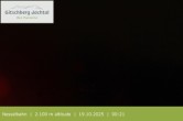 Archived image Webcam Gitschberg Ski Resort: View Nesselbahn 23:00