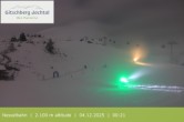 Archived image Webcam Gitschberg Ski Resort: View Nesselbahn 23:00