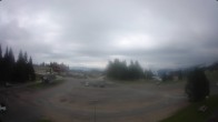 Archiv Foto Webcam Hochrindl Parkplatz 13:00