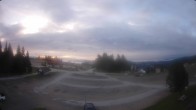 Archived image Webcam Parking lot, skiresort Hochrindl 05:00