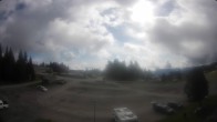 Archived image Webcam Parking lot, skiresort Hochrindl 09:00