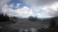 Archived image Webcam Parking lot, skiresort Hochrindl 11:00