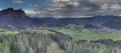 Archiv Foto Webcam Panoramablick Kastelruth 19:00