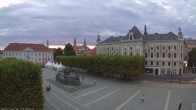 Archived image Webcam Neuer Platz at Klagenfurt city 19:00