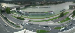 Archiv Foto Webcam Linz: Blick auf Donau und Nibelungenbrücke 14:00