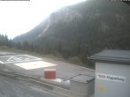 Archiv Foto Webcam Nassfeld: Hubschrauberlandeplatz FlyMed 08:00