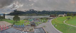 Archived image Webcam Panoramic view lake Ossiacher See 19:00