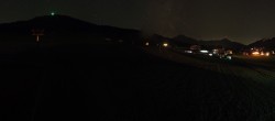 Archived image Webcam Panorama valley station, skiresort Pillersee 23:00