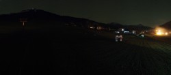 Archived image Webcam Panorama valley station, skiresort Pillersee 23:00