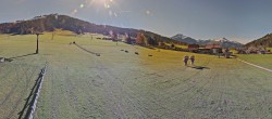 Archived image Webcam Panorama valley station, skiresort Pillersee 11:00