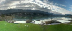 Archived image Webcam Presseggersee lake (Carinthia) 13:00