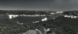 Archived image Webcam Pyramidenkogel, observation tower 23:00