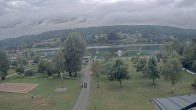Archiv Foto Webcam Pressegger See: Schluga Strandbad 09:00