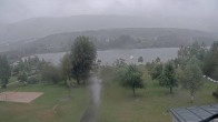 Archiv Foto Webcam Pressegger See: Schluga Strandbad 15:00