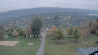 Archiv Foto Webcam Pressegger See: Schluga Strandbad 07:00