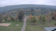 Archiv Foto Webcam Pressegger See: Schluga Strandbad 09:00