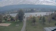 Archiv Foto Webcam Pressegger See: Schluga Strandbad 13:00
