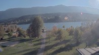 Archiv Foto Webcam Pressegger See: Schluga Strandbad 15:00