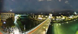 Archiv Foto Webcam Panoramablick Villach 01:00