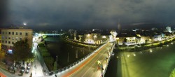 Archiv Foto Webcam Panoramablick Villach 01:00