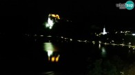 Archived image Webcam Lake Bled - Slovenia 23:00