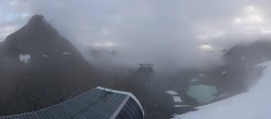 Archiv Foto Webcam Sölden Rettenbachgletscher: Weltcupstrecke an der Schwarze Schneid Bahn 05:00