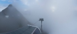 Archiv Foto Webcam Sölden Rettenbachgletscher: Weltcupstrecke an der Schwarze Schneid Bahn 06:00