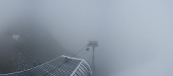 Archiv Foto Webcam Sölden Rettenbachgletscher: Weltcupstrecke an der Schwarze Schneid Bahn 09:00