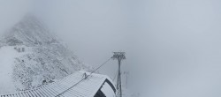 Archiv Foto Webcam Sölden Rettenbachgletscher: Weltcupstrecke an der Schwarze Schneid Bahn 11:00