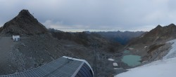 Archiv Foto Webcam Sölden Rettenbachgletscher: Weltcupstrecke an der Schwarze Schneid Bahn 17:00