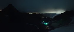 Archived image Webcam Schwarze Schneid Gondola Rettenbach Glacier 23:00
