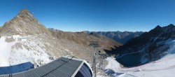 Archived image Webcam Schwarze Schneid Gondola Rettenbach Glacier 09:00