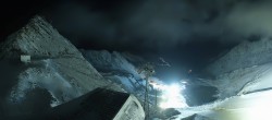 Archived image Webcam Schwarze Schneid Gondola Rettenbach Glacier 23:00