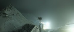 Archived image Webcam Schwarze Schneid Gondola Rettenbach Glacier 03:00
