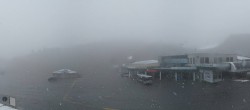 Archiv Foto Webcam Sölden: Tiefenbachgletscher Talstation und Parkplatz 11:00
