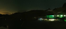 Archiv Foto Webcam Sölden: Tiefenbachgletscher Talstation und Parkplatz 03:00