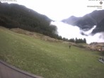 Archiv Foto Webcam Sölden: Talabfahrt Giggijochbahn 05:00