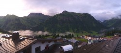 Archived image Webcam Hotel Goldener Berg: village view Oberlech 05:00