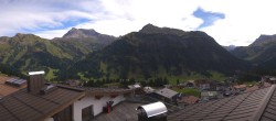 Archived image Webcam Hotel Goldener Berg: village view Oberlech 11:00