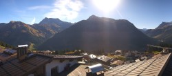 Archived image Webcam Hotel Goldener Berg: village view Oberlech 09:00