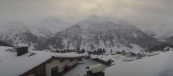Archived image Webcam Hotel Goldener Berg: village view Oberlech 07:00