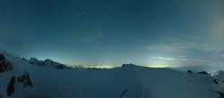 Archiv Foto Webcam Zermatt Kleinmatterhorn: Gletscherskigebiet 01:00