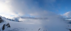 Archiv Foto Webcam Zermatt Kleinmatterhorn: Gletscherskigebiet 06:00