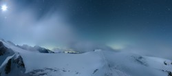 Archiv Foto Webcam Zermatt Kleinmatterhorn: Gletscherskigebiet 03:00