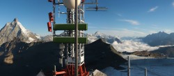 Archiv Foto Webcam Zermatt / Breuil Cervinia: Plateau Rosa 07:00