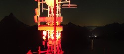 Archived image Webcam Plateau Rosa Zermatt / Breuil Cervinia 01:00