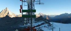 Archived image Webcam Plateau Rosa Zermatt / Breuil Cervinia 07:00