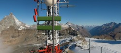 Archived image Webcam Plateau Rosa Zermatt / Breuil Cervinia 09:00